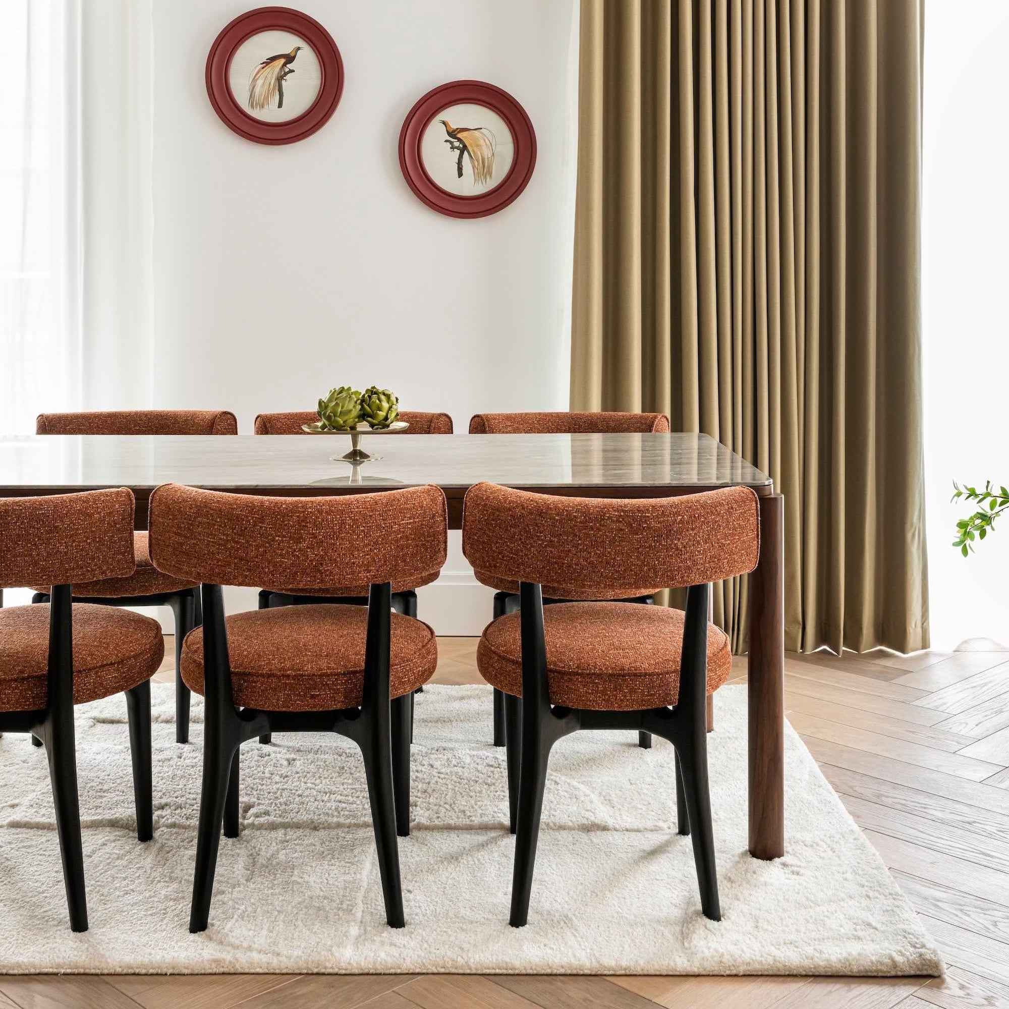 Liang & Eimil Rolter Dining Chair – Bari Chestnut Red