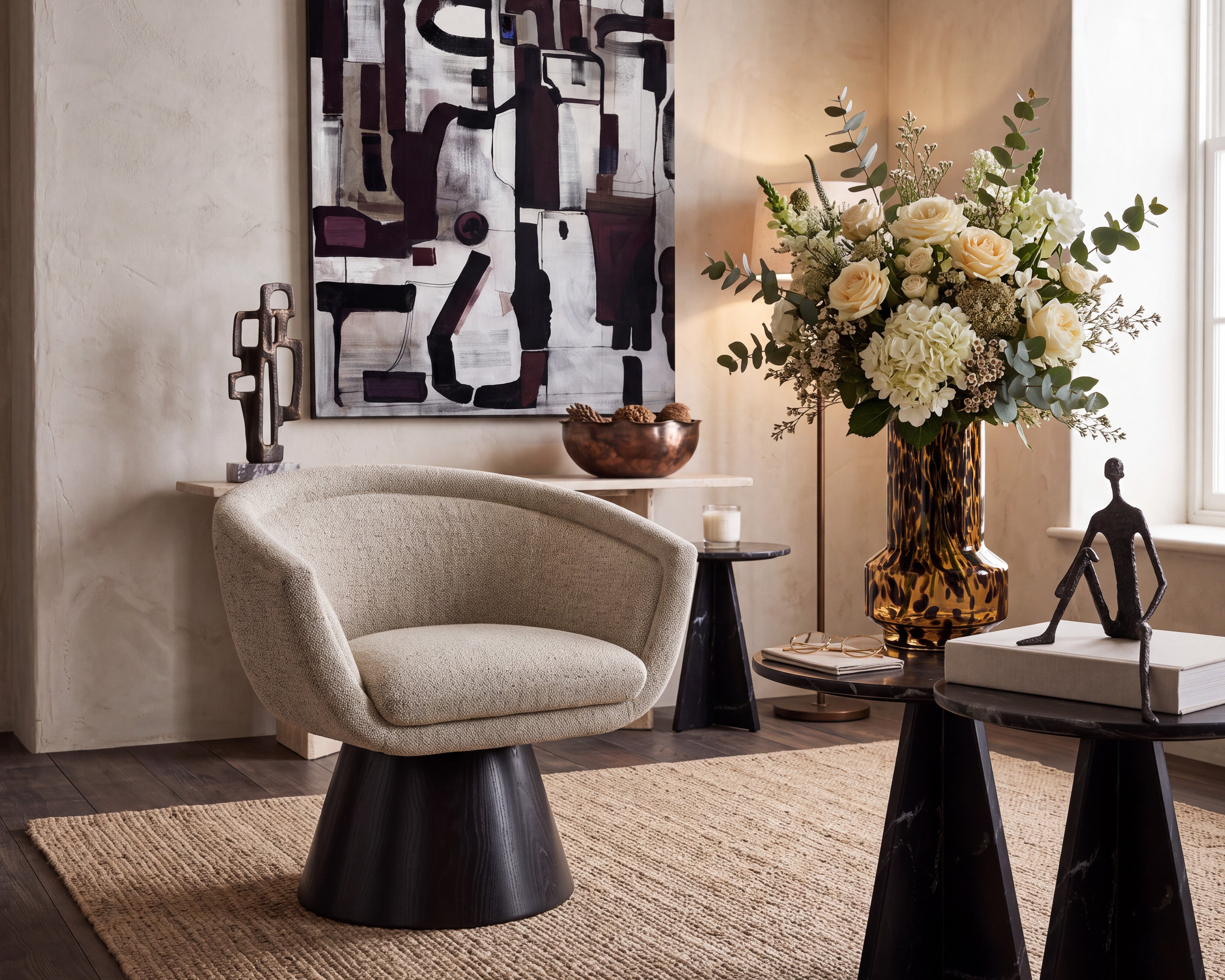 Liang & Eimil Harriet Occasional Chair – Colmer Silver Grain