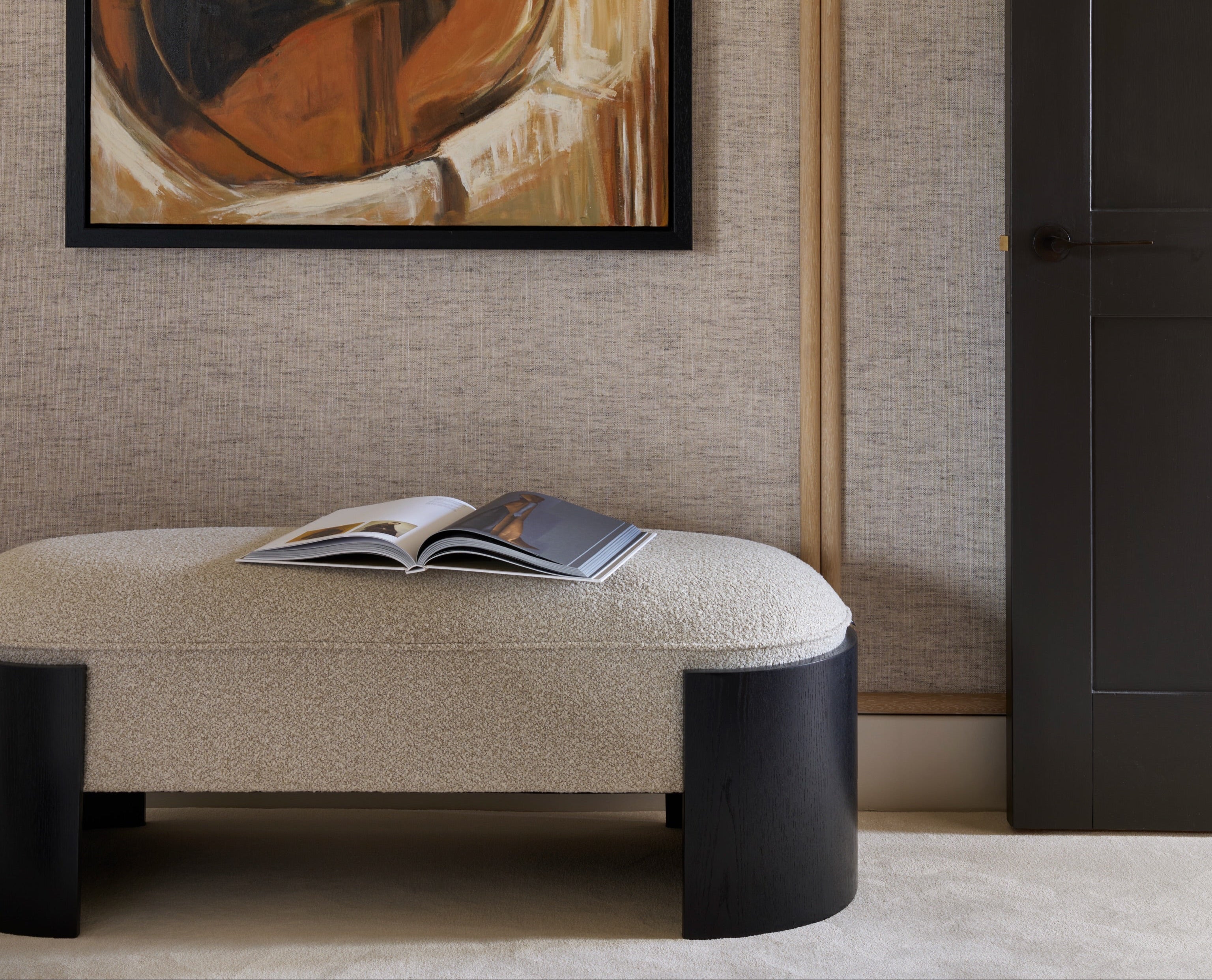 Liang & Eimil Ed Long Bench – Ruby Ice