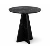 Liang & Eimil Rodes Side Table - Black Fantasy Marble