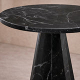 Liang & Eimil Rodes Side Table - Black Fantasy Marble