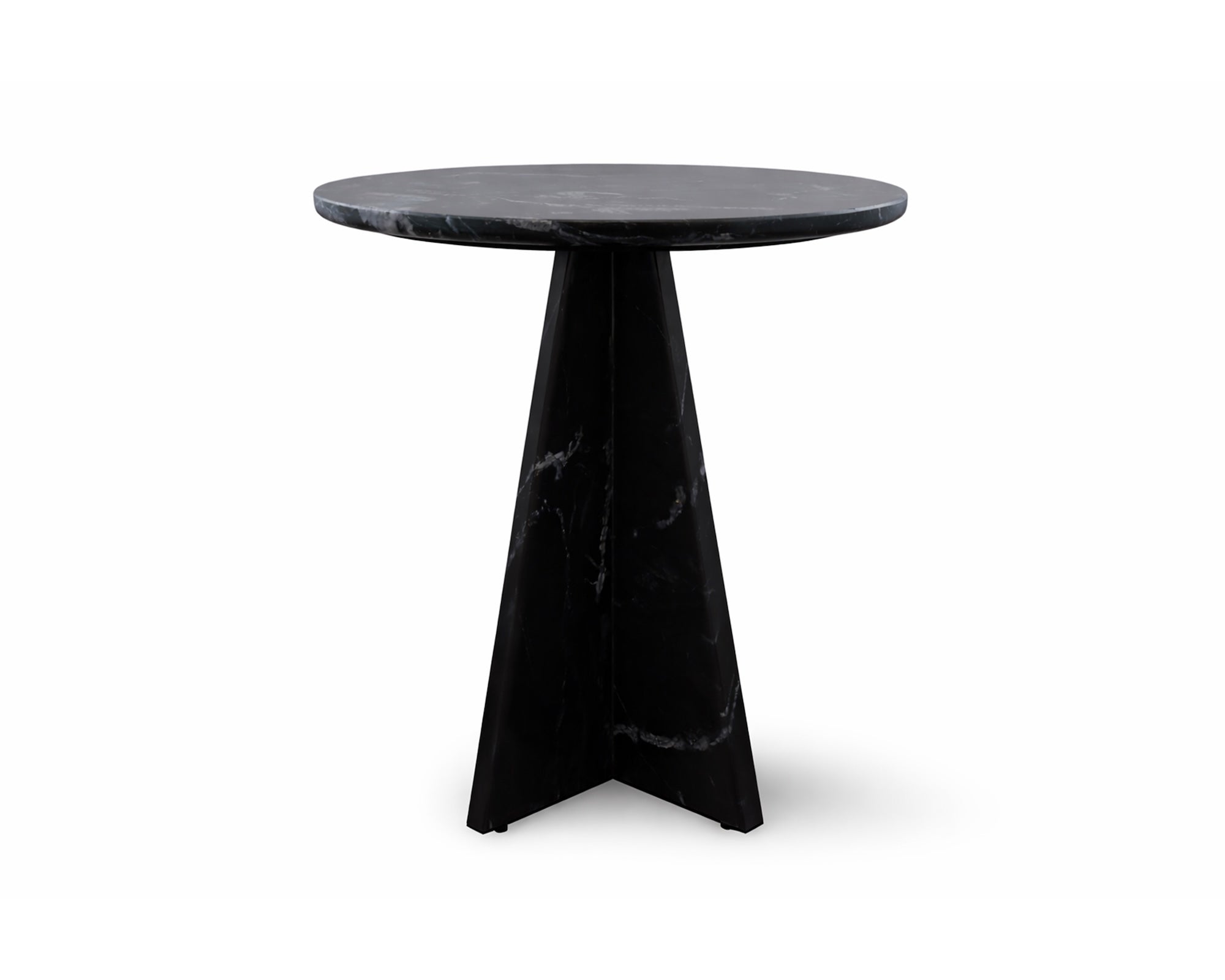 Liang & Eimil Rodes Side Table - Black Fantasy Marble