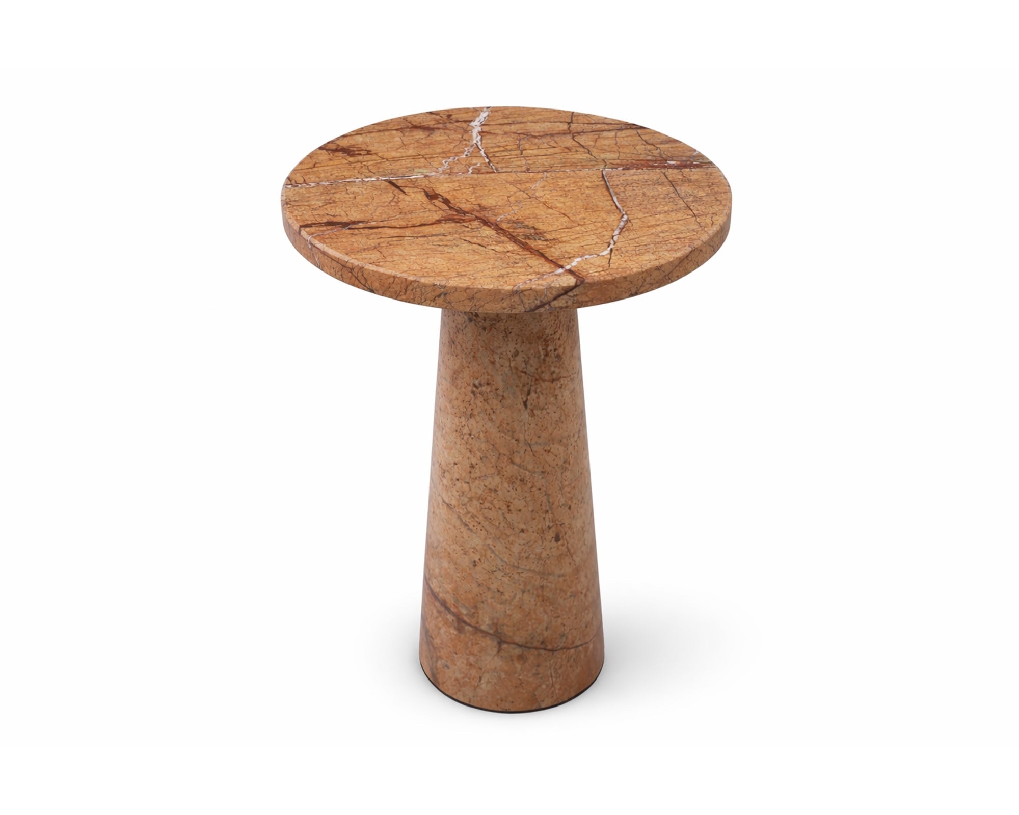 Liang & Eimil Hermes Side Table - Brown Marble