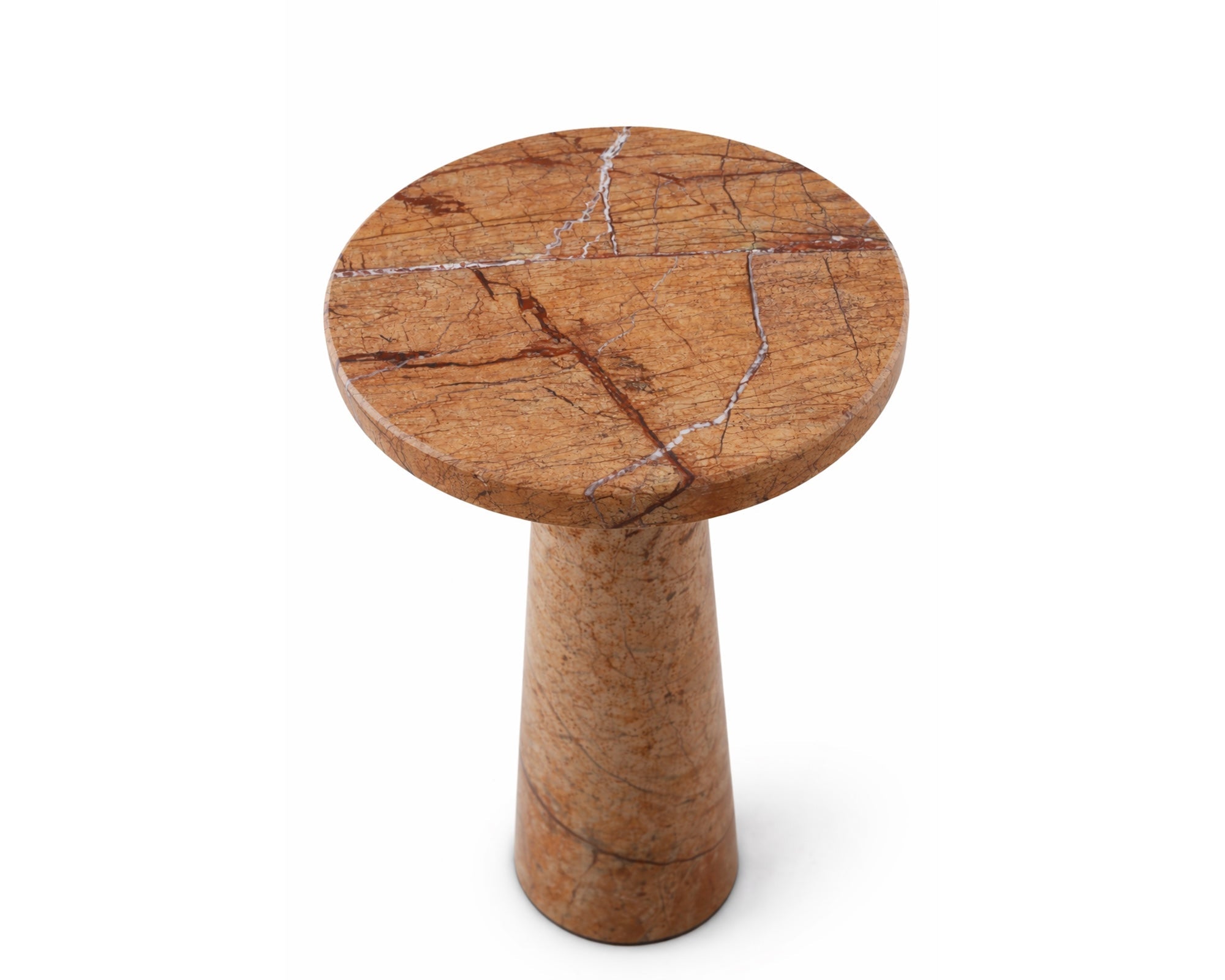 Liang & Eimil Hermes Side Table - Brown Marble