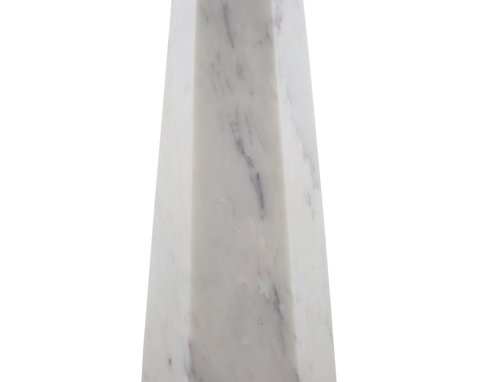 Liang & Eimil Hexagon Side Table - White Lady Marble