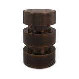 Gascon Side Table - Dark Bronze