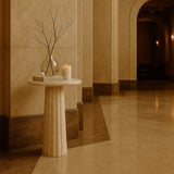 Liang & Eimil Romano Side Table – White Marble