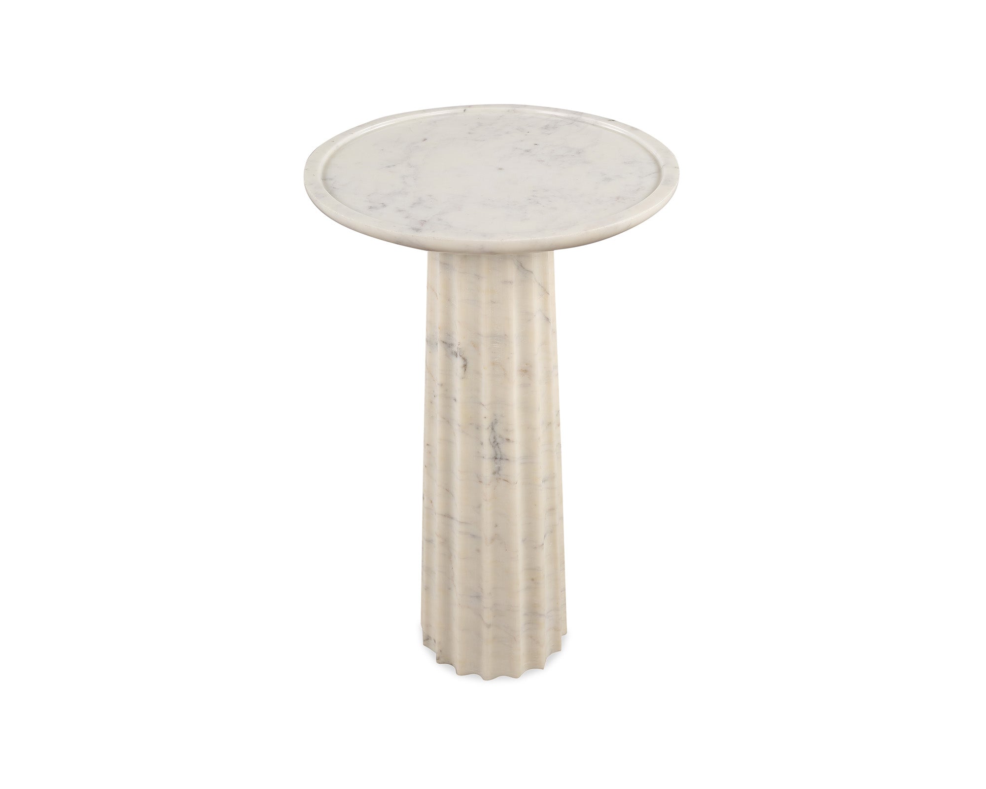 Liang & Eimil Romano Side Table – White Marble