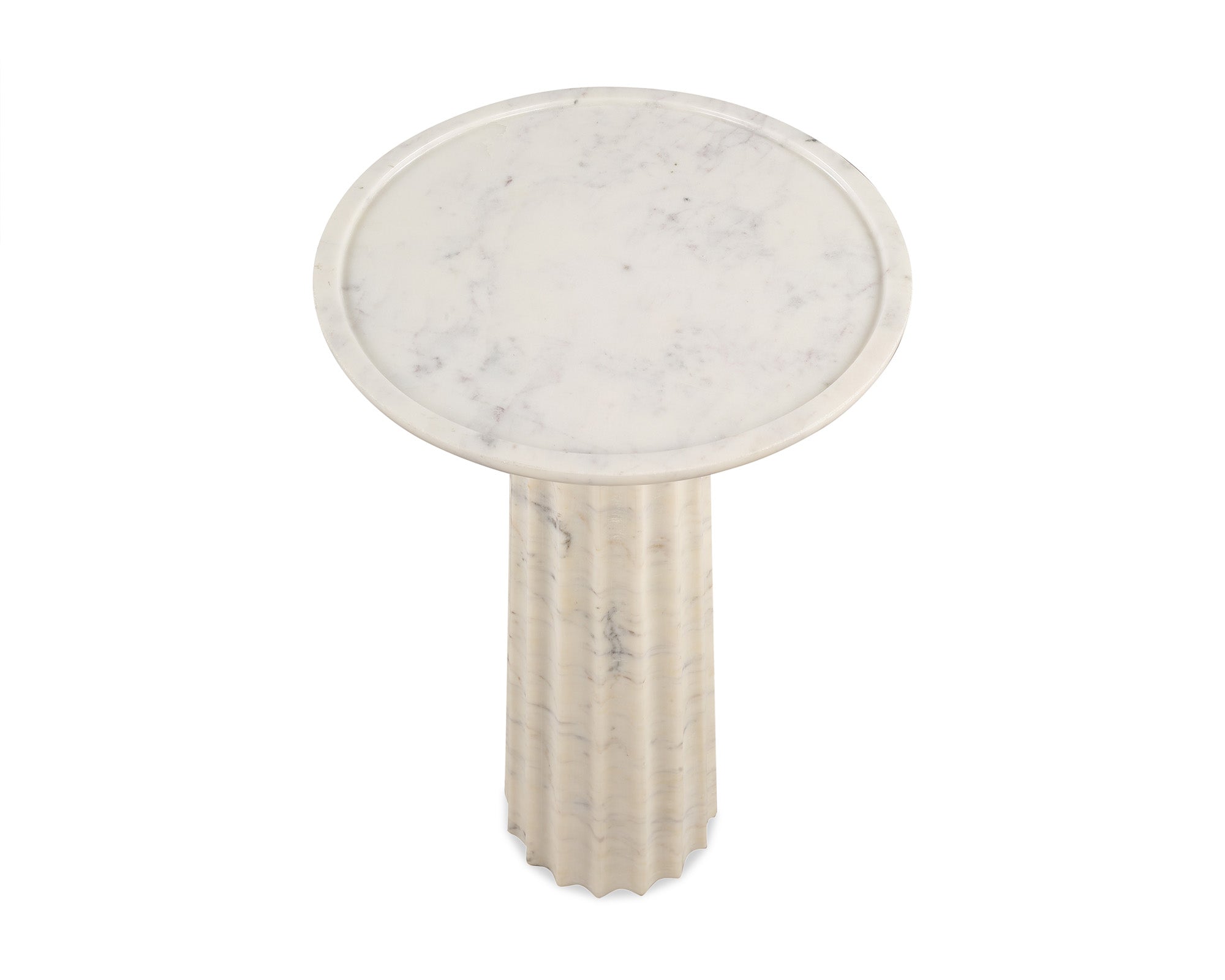 Liang & Eimil Romano Side Table – White Marble