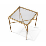 Liang & Eimil Cobra Side Table - Textured Antique Brass