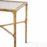 Liang & Eimil Cobra Side Table - Textured Antique Brass