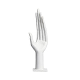 White Hand Sculpture - White Resin