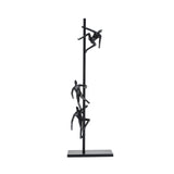 Climb Sculpture - Black Iron