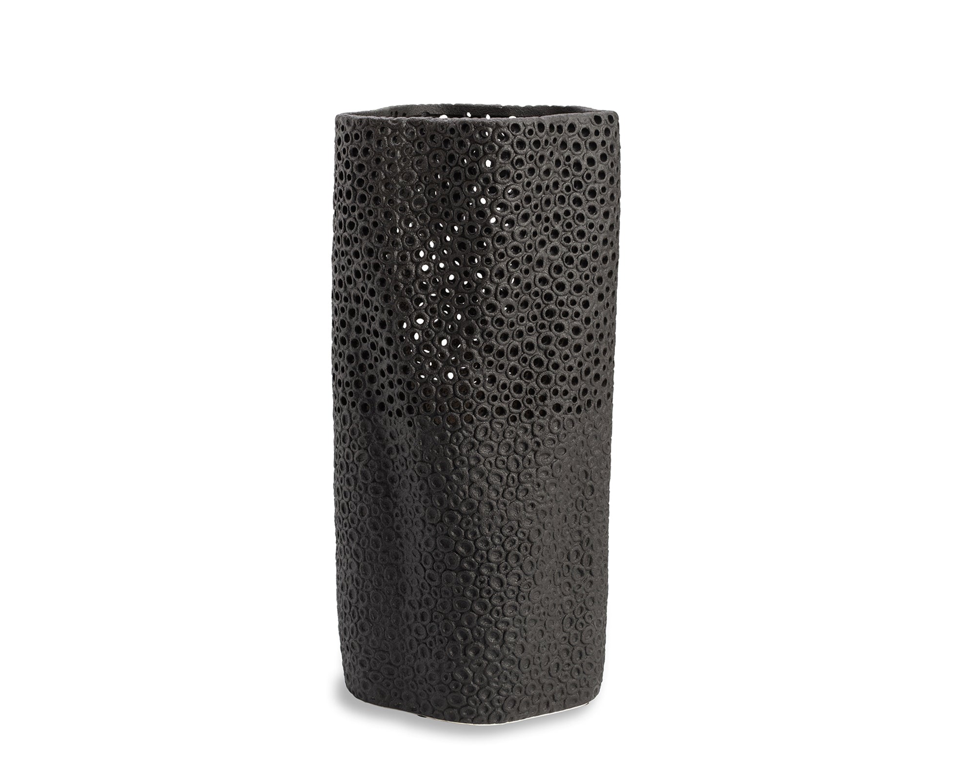 Liang & Eimil Mell Vase – Black Ceramic