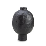 Hove Vase - Black Ceramic