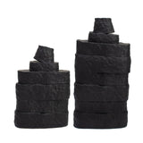 Girton Small Vase  - Black Ceramic