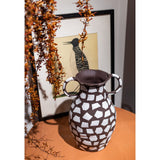 Lark Vase - Black & White Ceramic