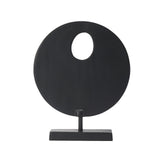 Panton Sculpture - Black Metal