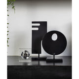 Panton Sculpture - Black Metal