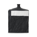 Lydros Ceramic Vase  -  Black/White