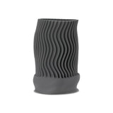 Vradia Ceramic Vase  -  Dark Grey