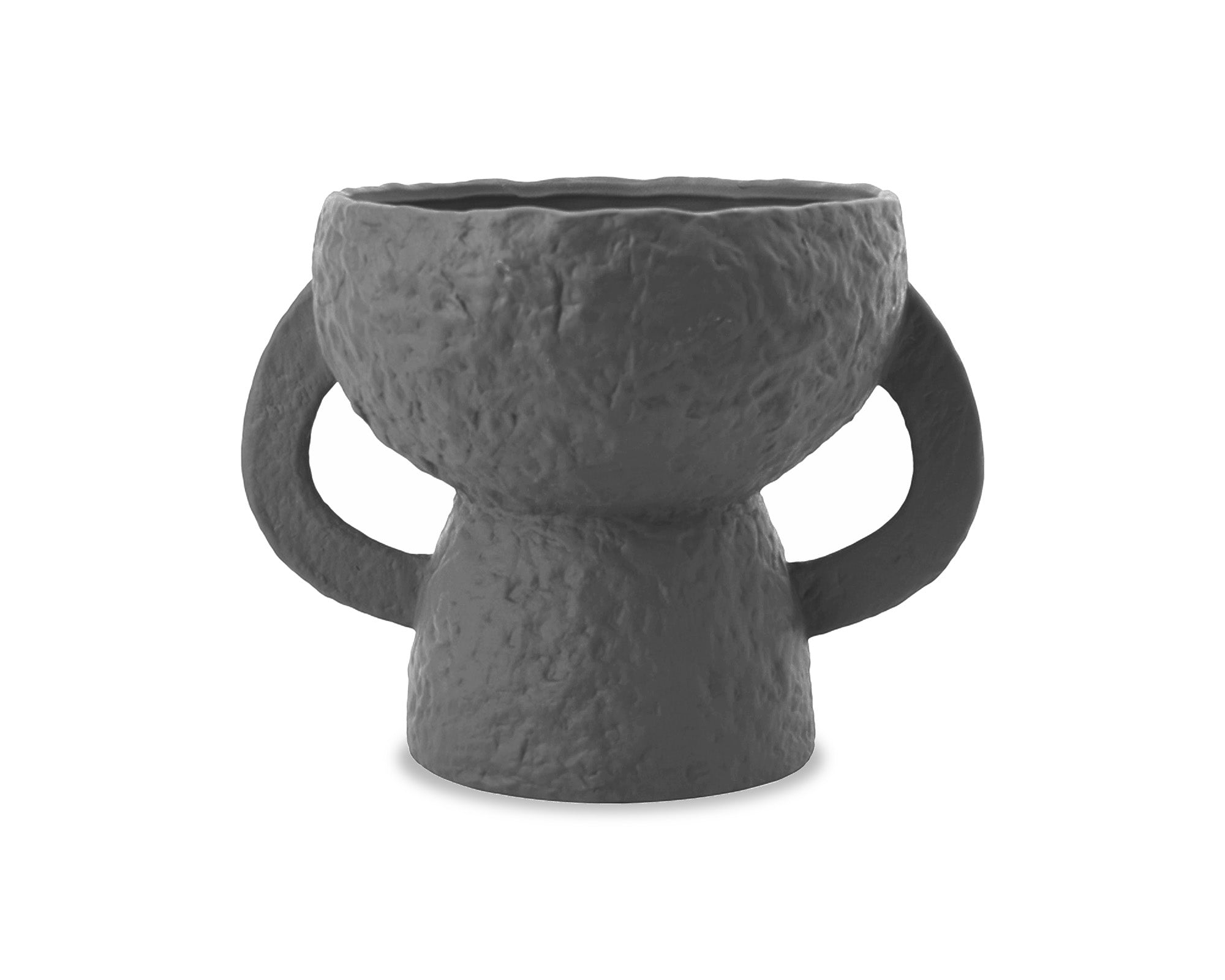 Mavros Vase  - Black Ceramic