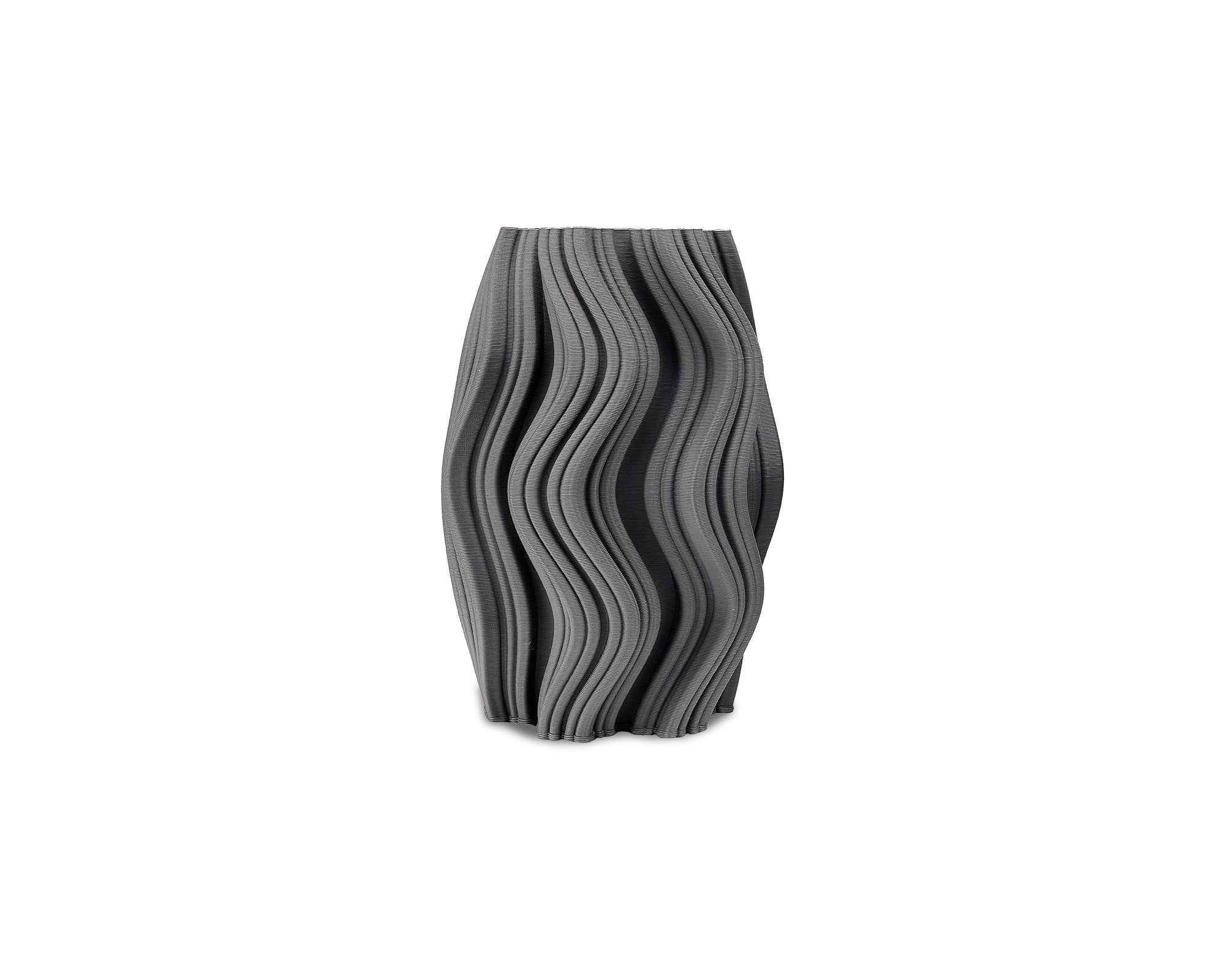 Liang & Eimil Anthra Ceramic Vase – Dark Grey