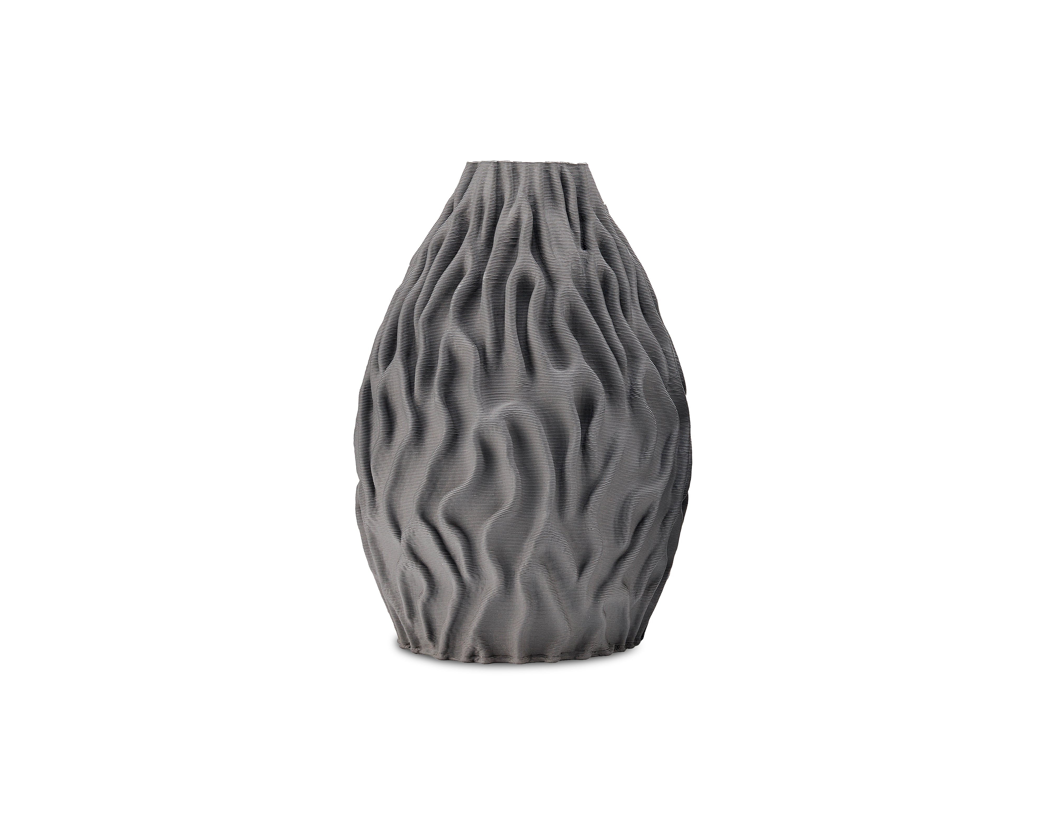 Liang & Eimil Nara Ceramic Vase – Dark Grey