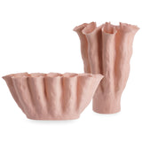 Liang & Eimil Large Terra Ceramic Vase – Blush