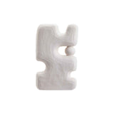 Arion Ceramic Sculpture - White