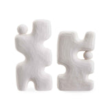 Arion Ceramic Sculpture - White