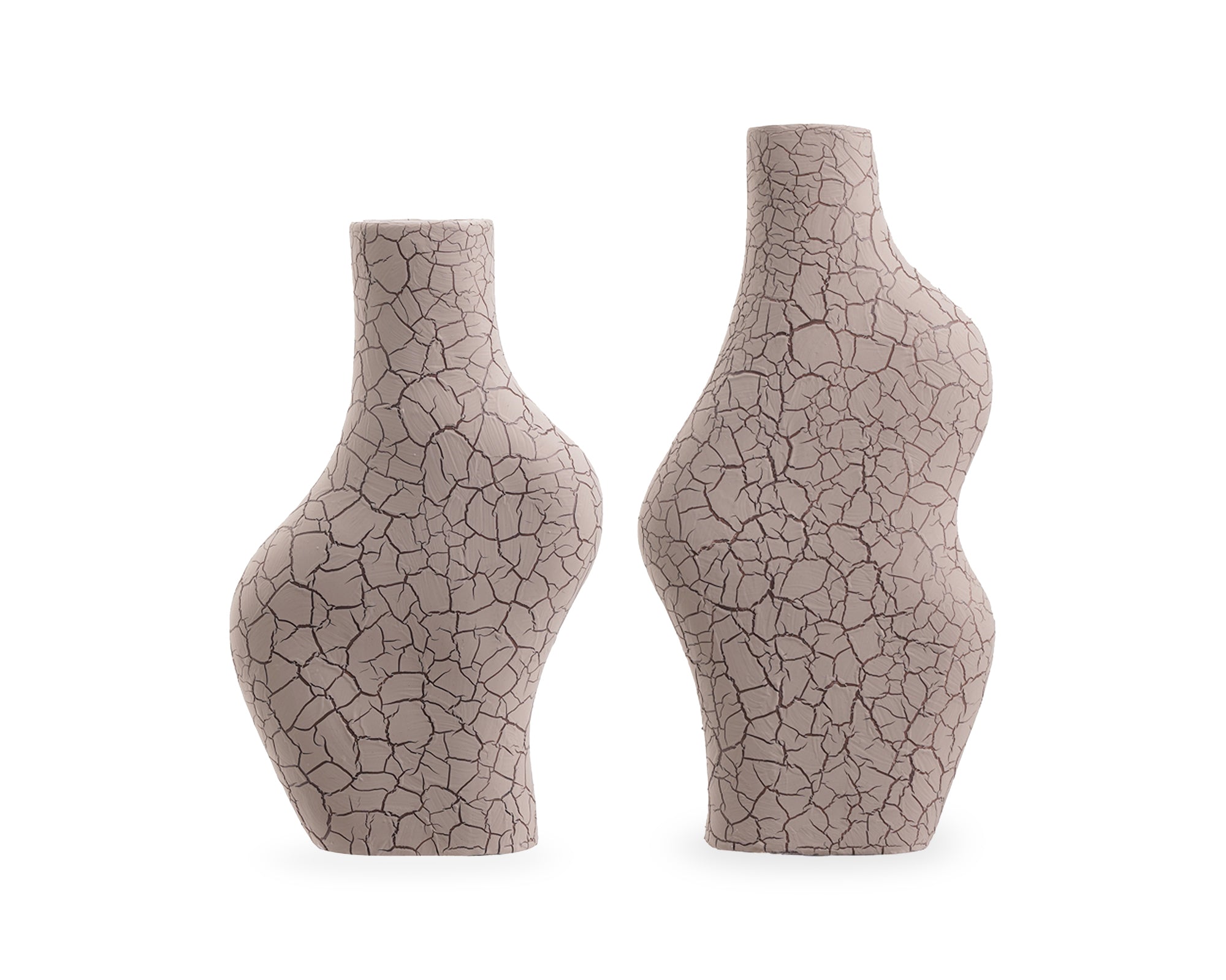 Marni Ceramic Vase Large  -  Taupe