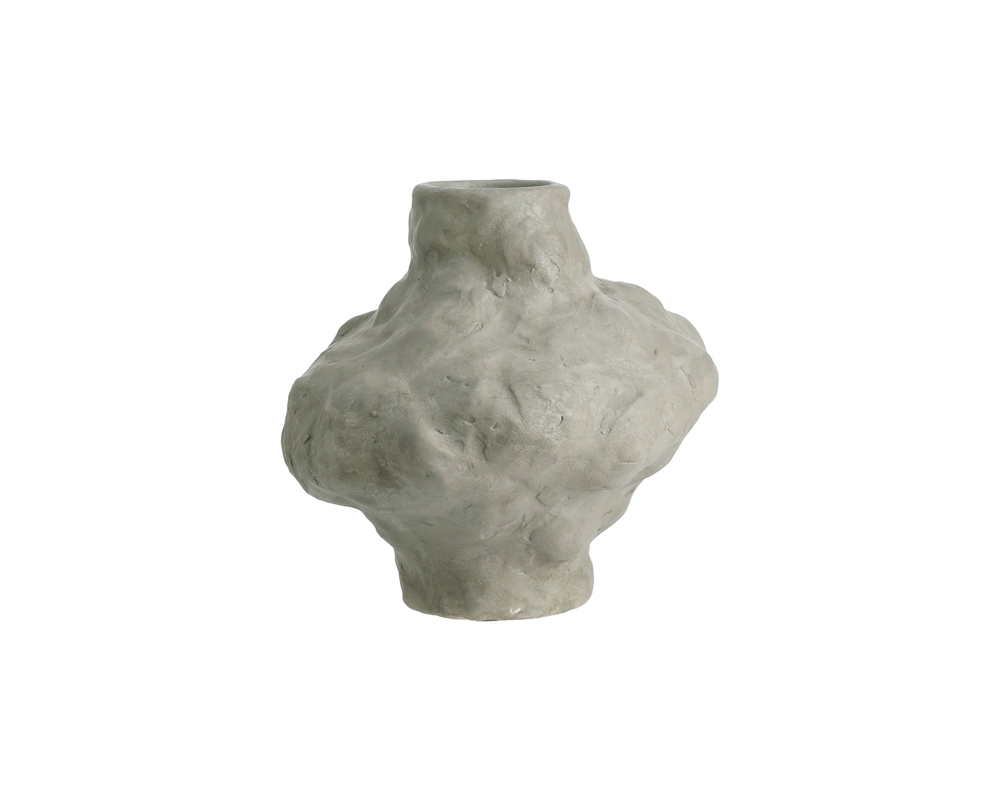 Layton Ceramic Vase  -  Greyish Green