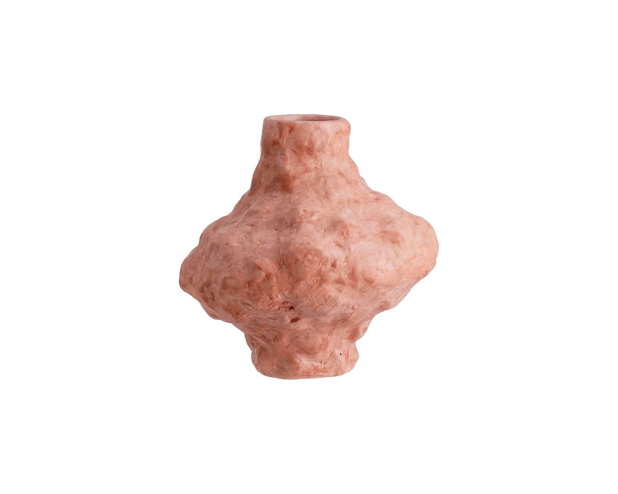 Layton Ceramic Vase  -  Brown