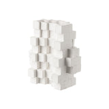 Bloc Ceramic Vase  -  White