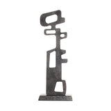 Ashspire Sculpture -  Textured Charcoal Surface