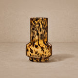Liang & Eimil Artea Vase – Dark Amber Glass