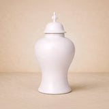 Liang & Eimil Thaleia Vase - White Satin
