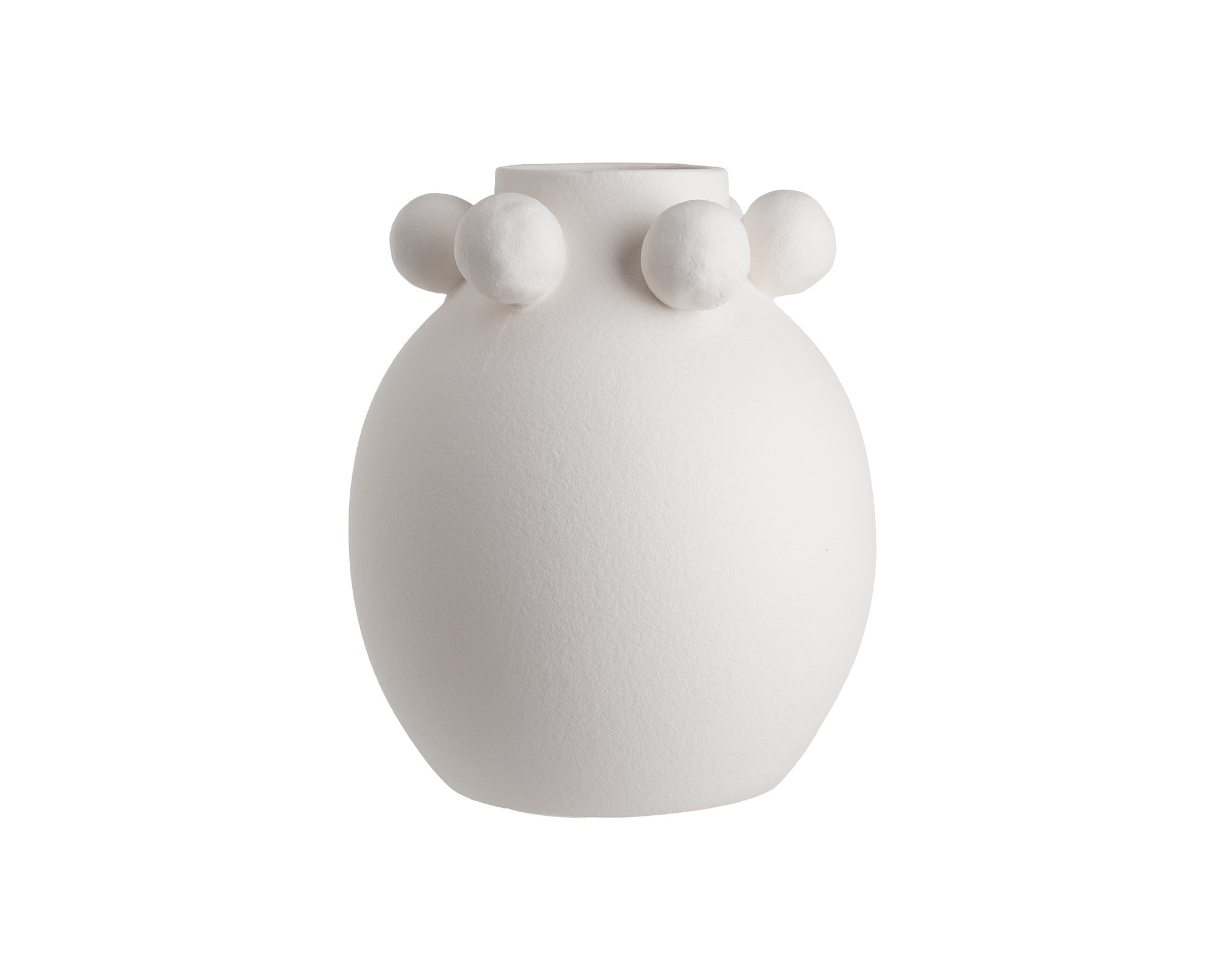 Liang & Eimil Melioro Vase – White Ceramic