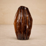 Liang & Eimil Taviano Sculpture – Dark Caramel Glass