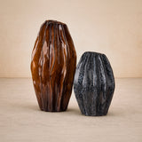 Liang & Eimil Taviano Sculpture – Dark Caramel Glass