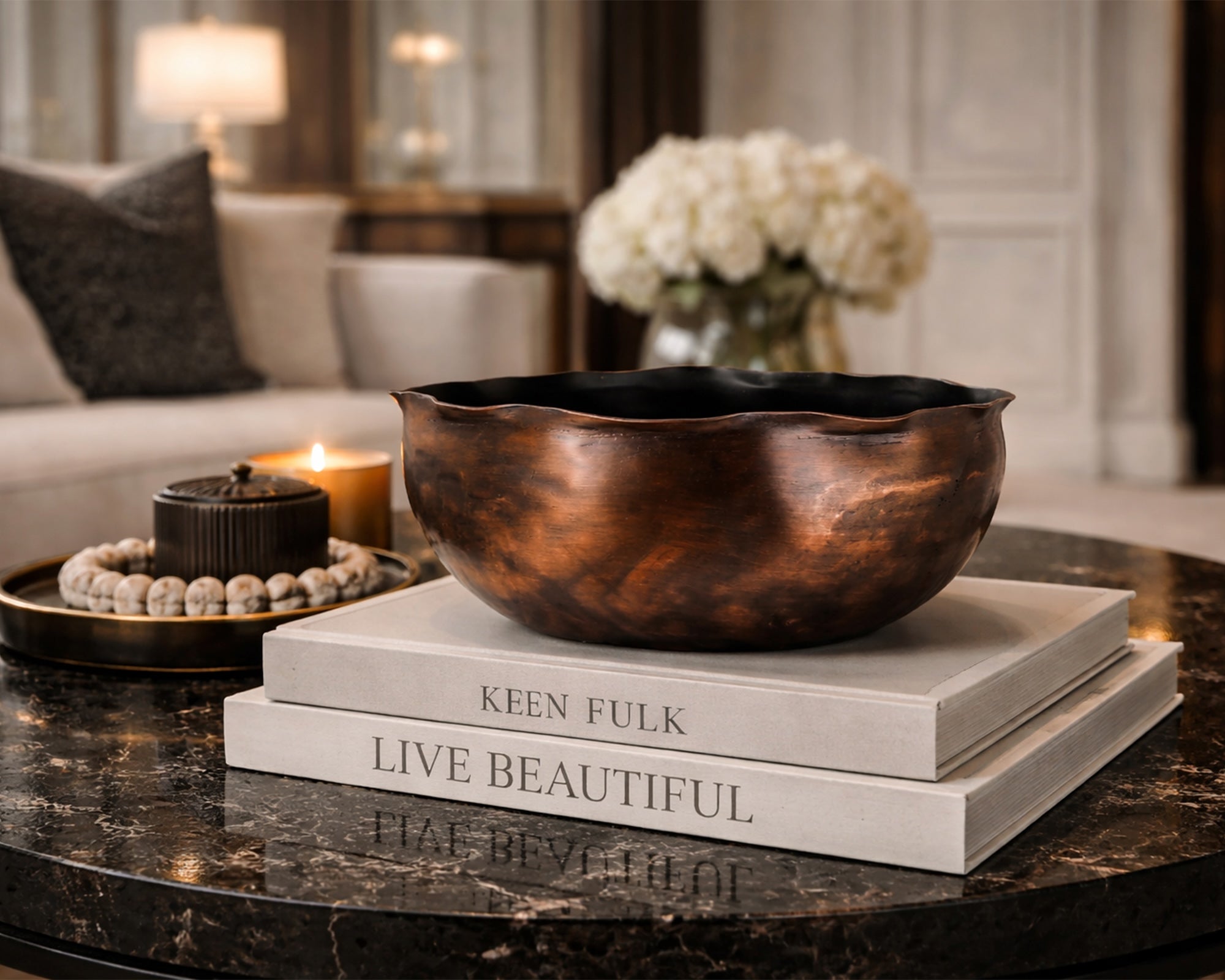 Liang & Eimil Amarion Bowl - Antique Copper