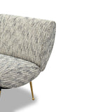 Oda Occasional Chair  -  Sherpa Grey