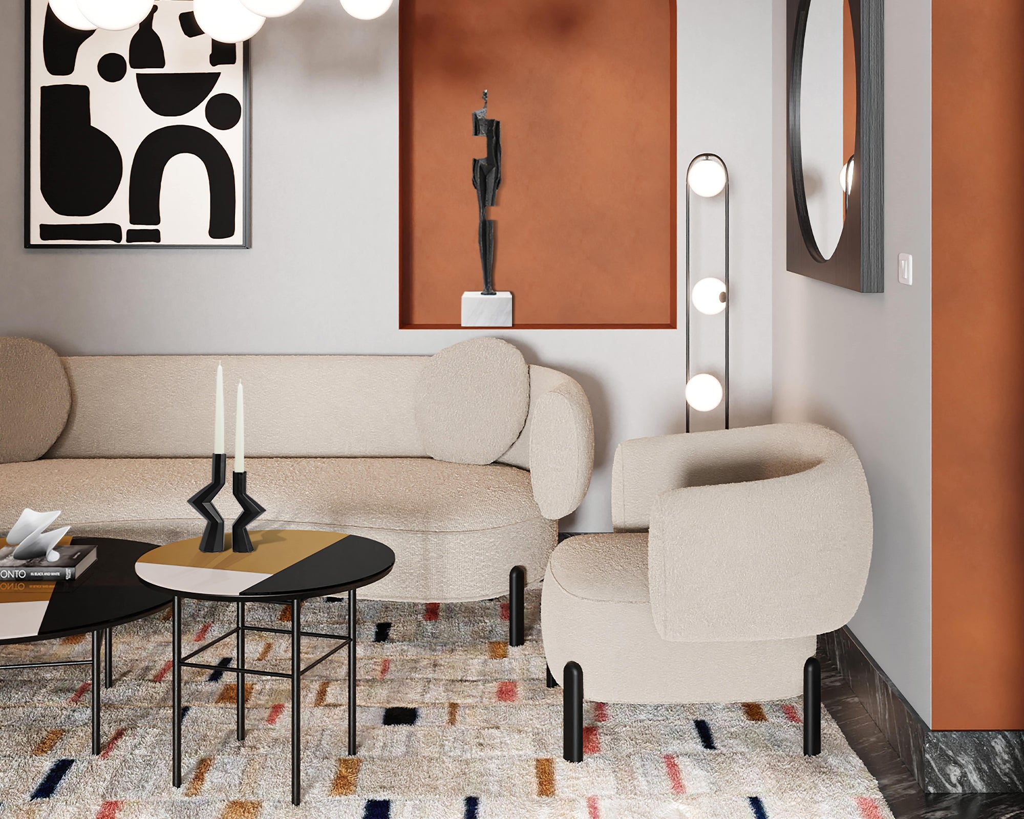 Lapis Sofa  -  Larson Sand