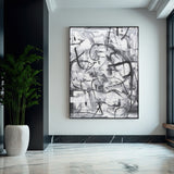 Graphite Print - Black and Grey