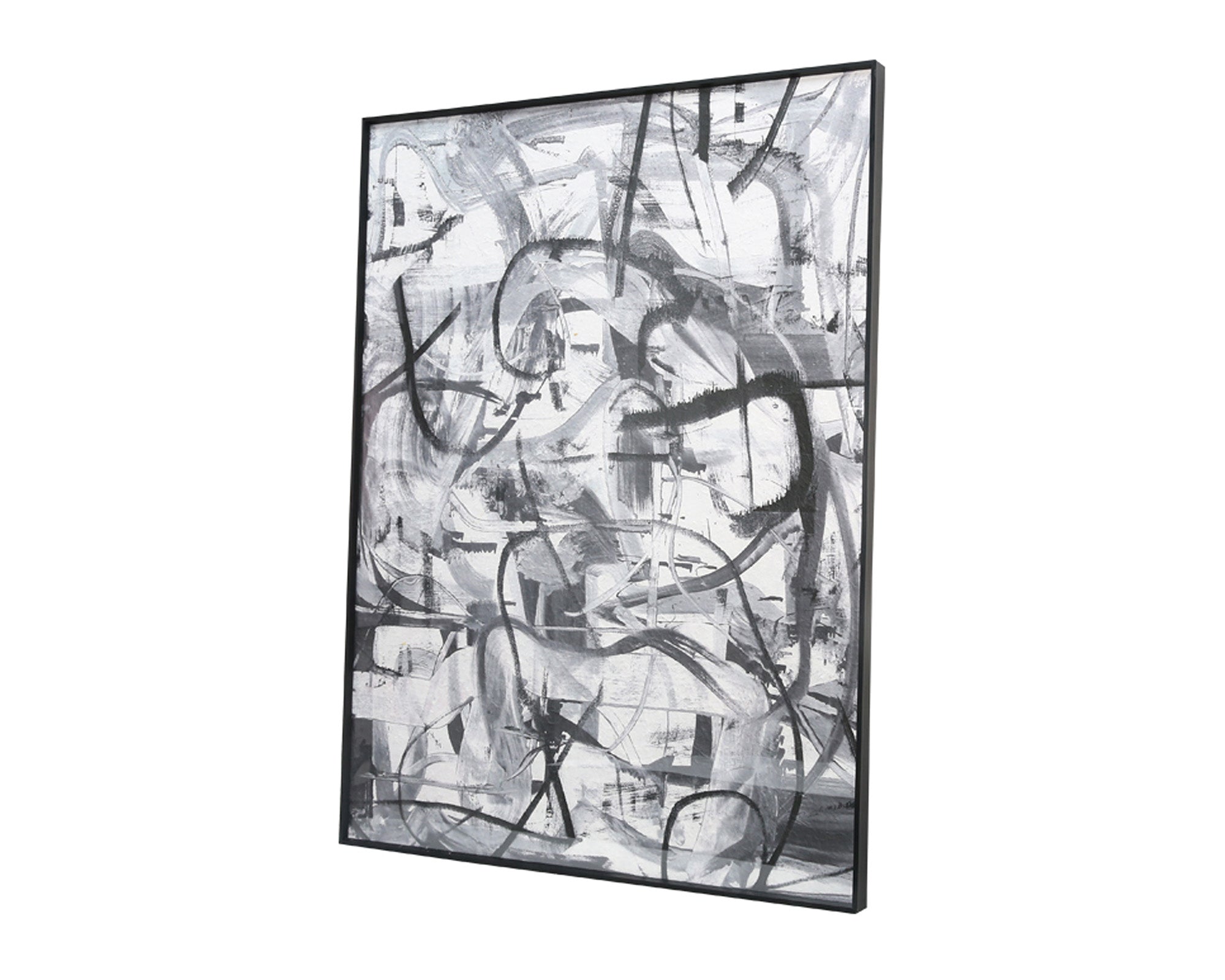Graphite Print - Black and Grey