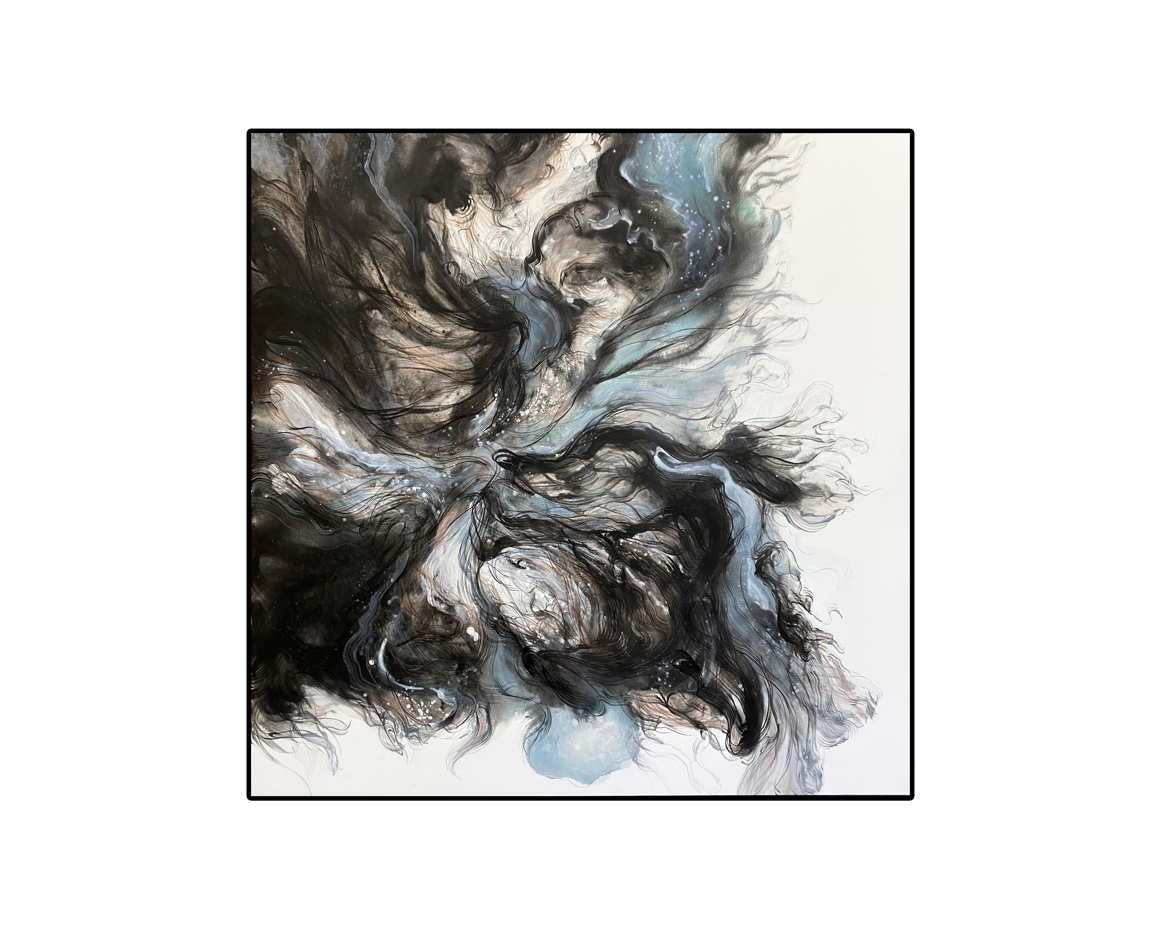 Liang & Eimil Caldera Oil Painting