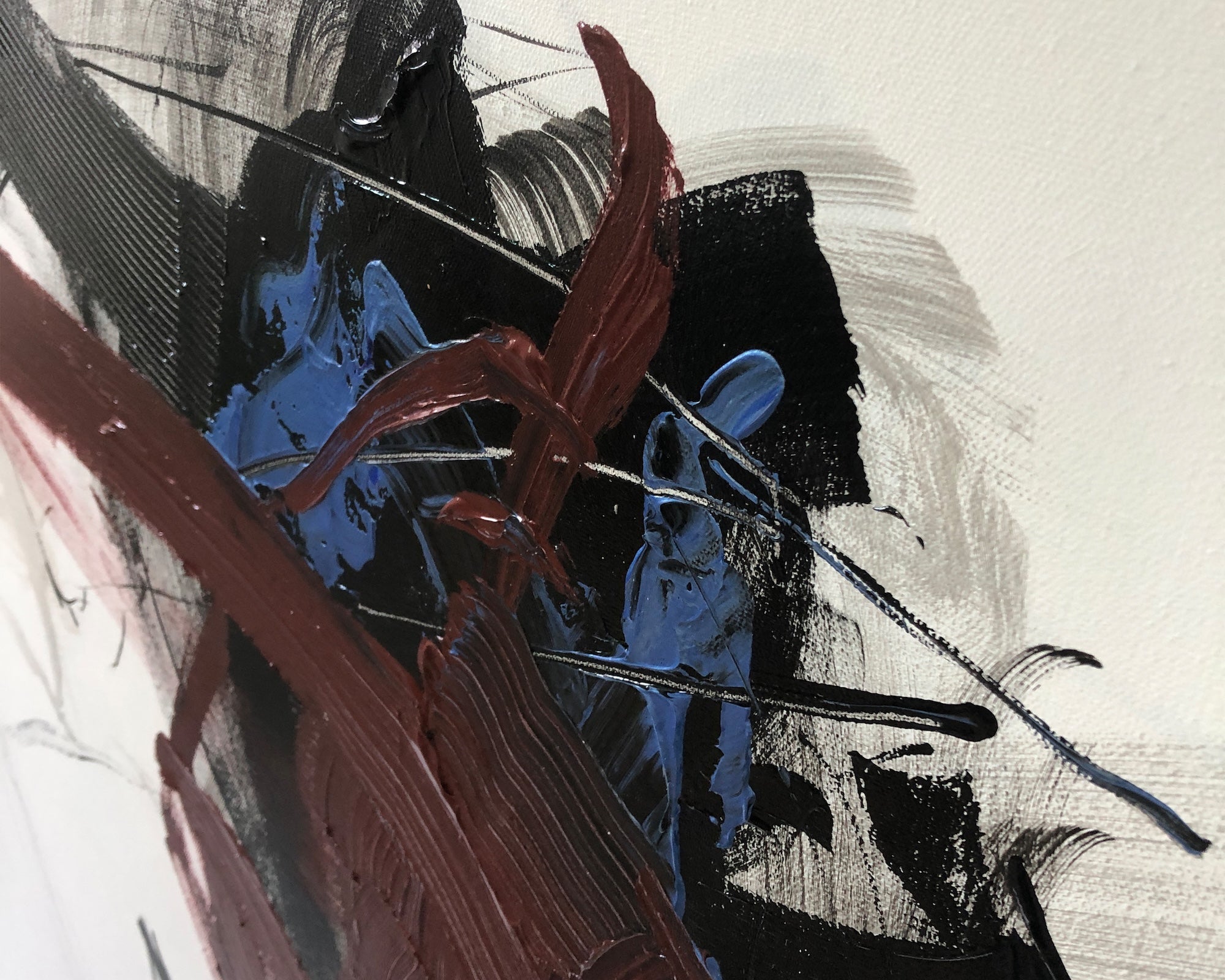 Liang & Eimil Obsidian Oil Painting