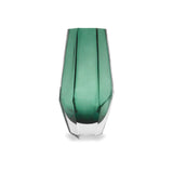 Wiley Vase Small - Green Glass