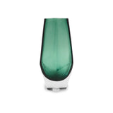 Wiley Vase Small - Green Glass